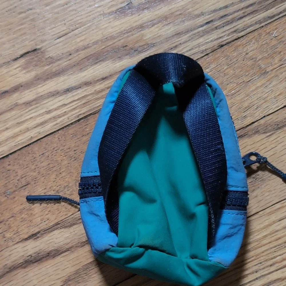 lululemon City Adventurer Nano Backpack LW9EFZS Pouch Green Blue Nylon Women's